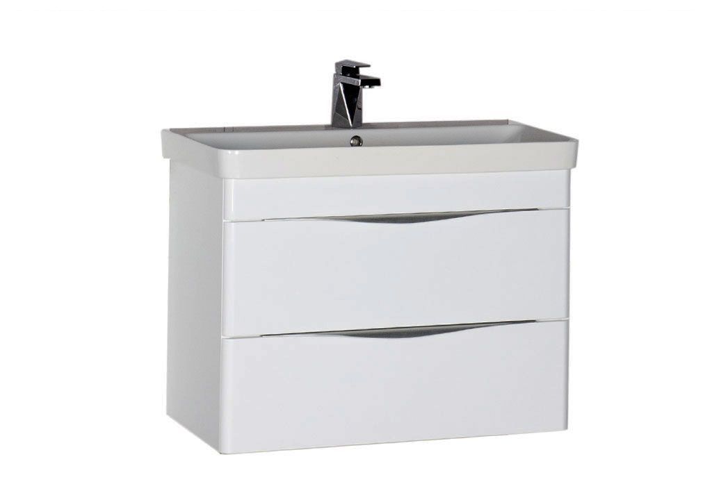 Тумба с раковиной Aquanet Орлеан 80 белый 0018308200182312 - Вид №1