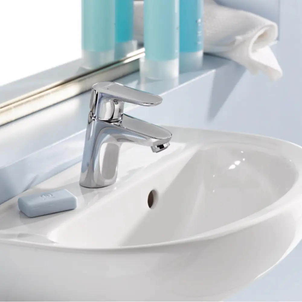 Смеситель для раковины Hansgrohe Ecos однорычажный цвет хром 12824058 STLM-2108903 - Вид №6
