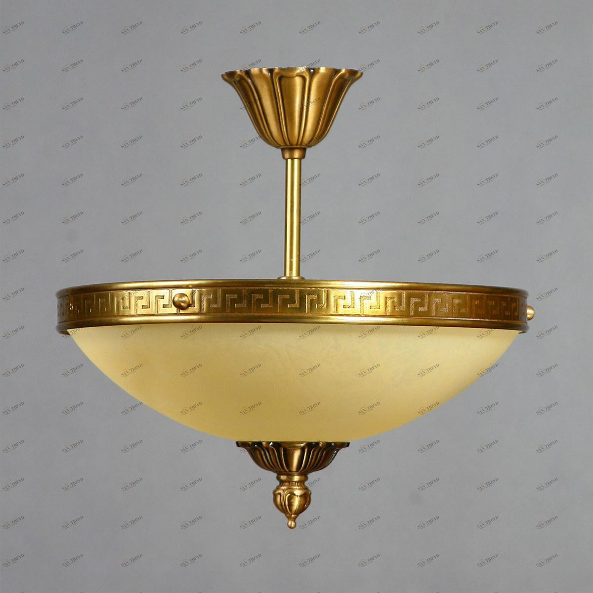 Потолочный светильник Ambiente Tenerife 02166/35 PL AB AMBIENTE TENERIFE 201281 Бронза;желтый 