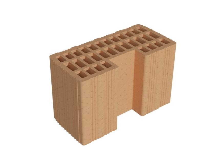Несущий блок из кирпича DI MUZIO LATERIZI стена POROTON® - P800 MA ARCH-00053322