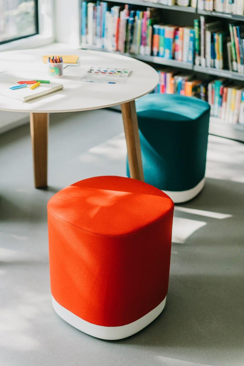 ENEA Квадратный пуф из ткани Puck sun-id-1353031 - Вид №10