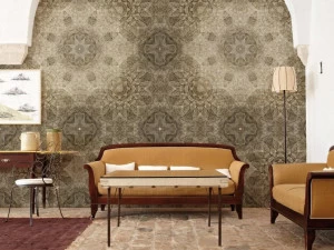 Inkiostro Bianco Геометрические оптические панорамные обои из стекловолокна eq dekor в современном стиле Collection 2015