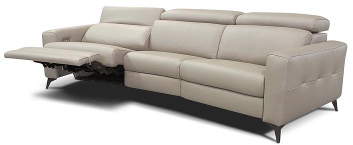 Rossini Sofas Изогнутый регулируемый кожаный диван sun-id-1509203 - Вид №12