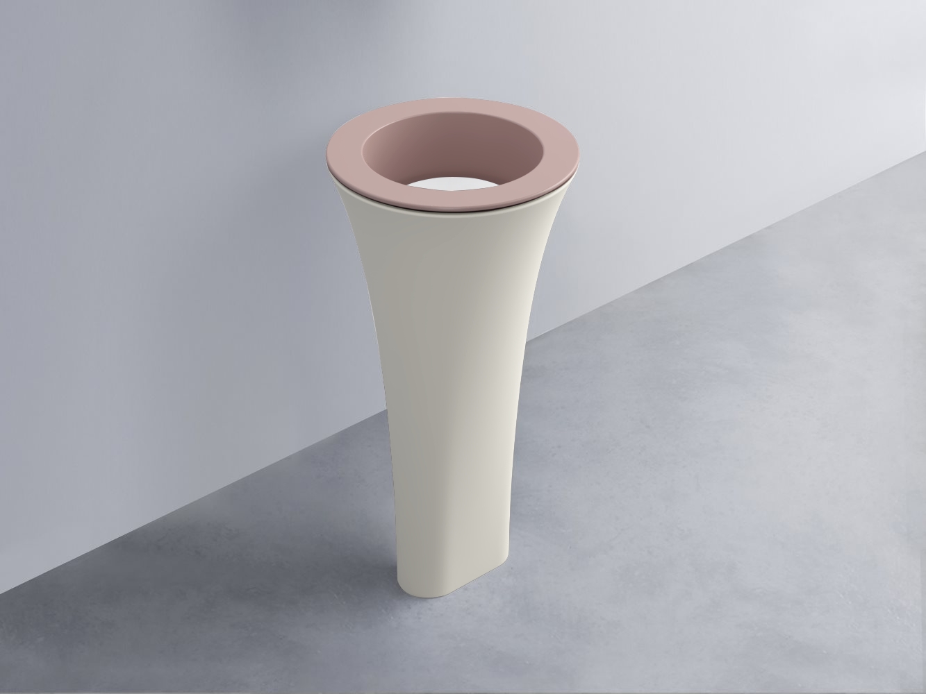 AMLA45-CP+AMPILT-BL+AMCOLT-TL Раковина Amedeo Tondo отдельностоящая cielo Enjoy + Amedeo Ceramica Cielo