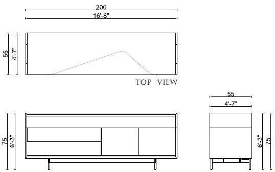 ENNE Буфет из орехового дерева sun-id-1352855 - Вид №2