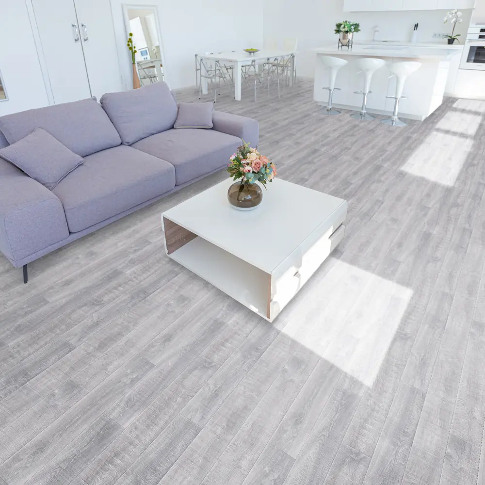 Santreyd Линолеум «Дуб Бэйлор» серый с текстурой дерева 83708272 STLM-0891830