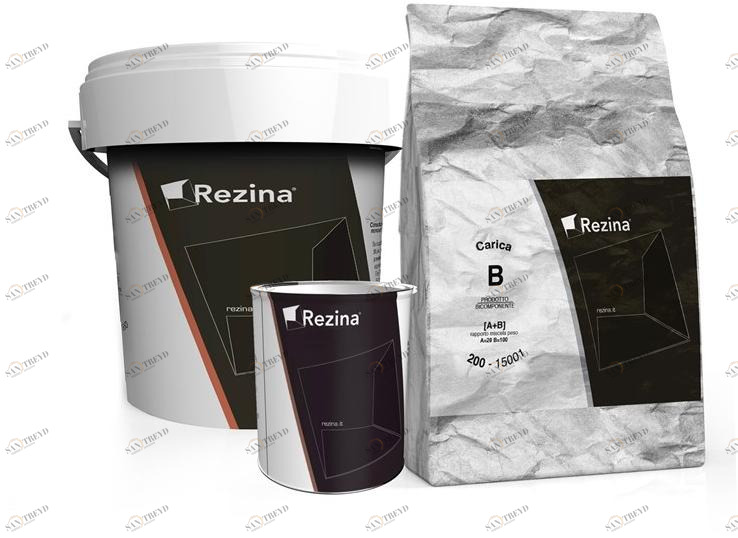 Rezina Трехкомпонентная смола на водной основе Zn sun-id-1467918