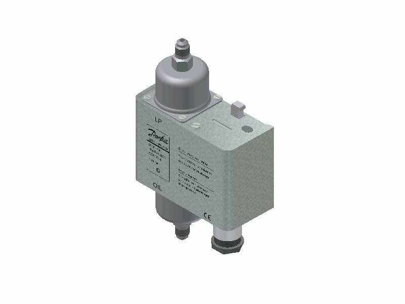 Danfoss Реле перепада давлений MP MP54 Реле давления 060B016791  - Вид №11