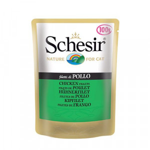 УТ0008887 Корм для кошек филе цыпленка конс. 100г SCHESIR