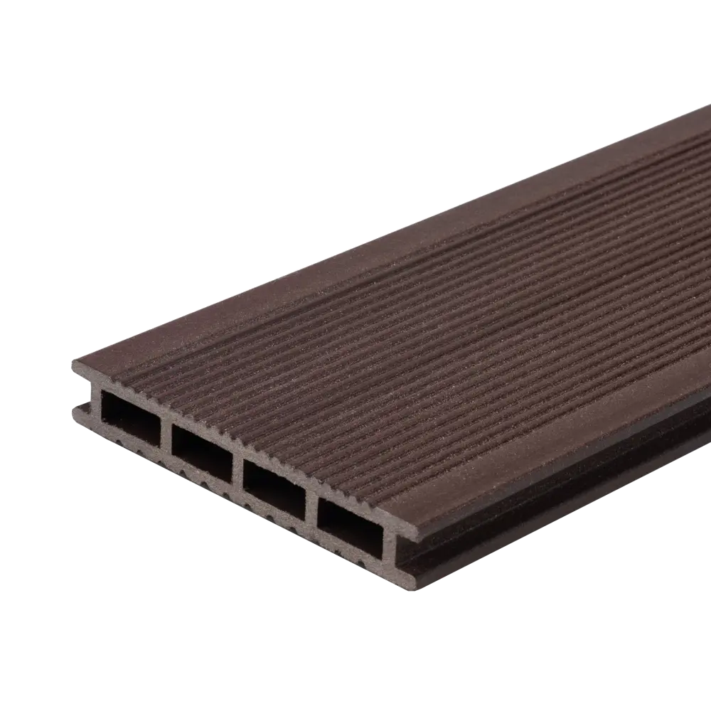 Террасная доска ДПК MultiDeck цвет Венге 3000x140x22 мм. Вельвет 0.42 м² 85473637 STLM-2083932 МУЛЬТИДЕК  - Вид №1