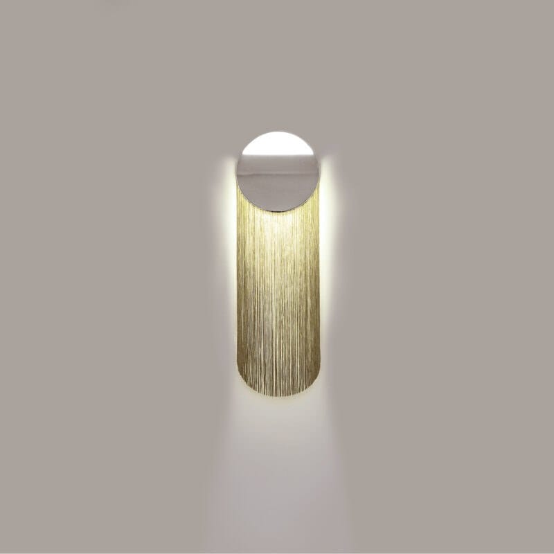 Район бахромой стальной светодиодный настенный светильник Darmes Cé ARCH-00059997 - Вид №17