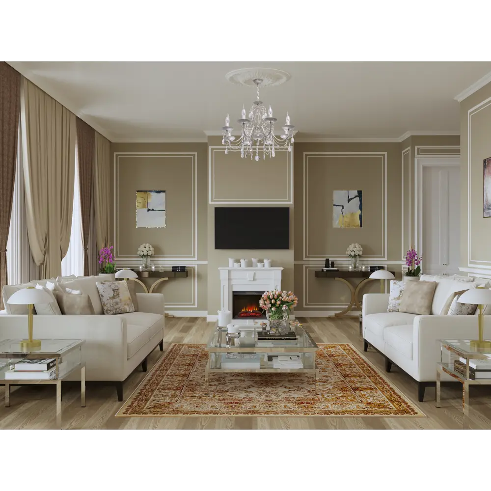 REALFLAME Портал для электрокамина Kellie в классическом стиле 82014163 STLM-0937850 - Вид №12