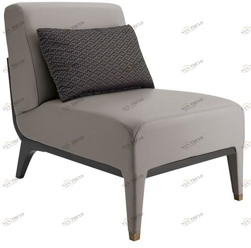 A.R. Arredamenti Кресло в коже Dilan D81