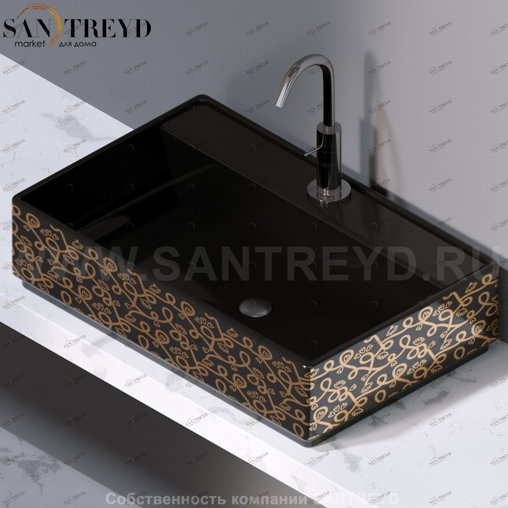 L621401G Накладная раковина на столешницу  прямоугольная A. e T. Italia Fly AeT ITALIA