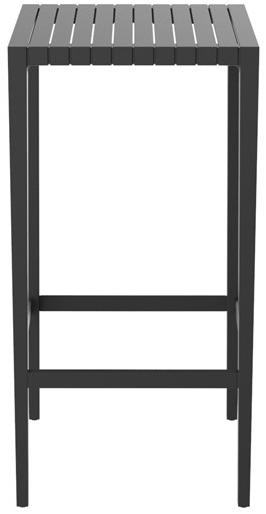 VONDOM Квадратный садовый высокий стол из полипропилена Spritz 56018 - Вид №4