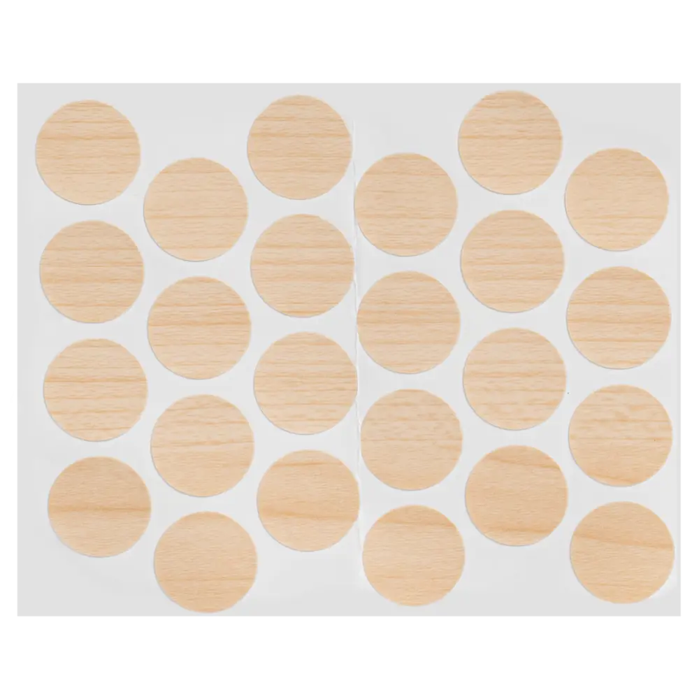 Заглушка самоклеящаяся 2H1277 ST9 ø20 мм цвет акация 24 шт Santreyd STLM-2188113