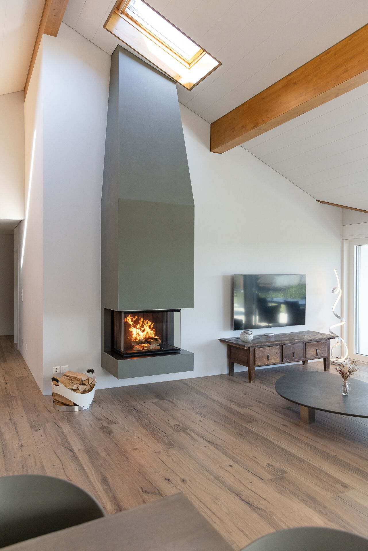 Стальной дровяной камин с тройным фасадом RÜEGG RIII ARCH-00053202 - Вид №3