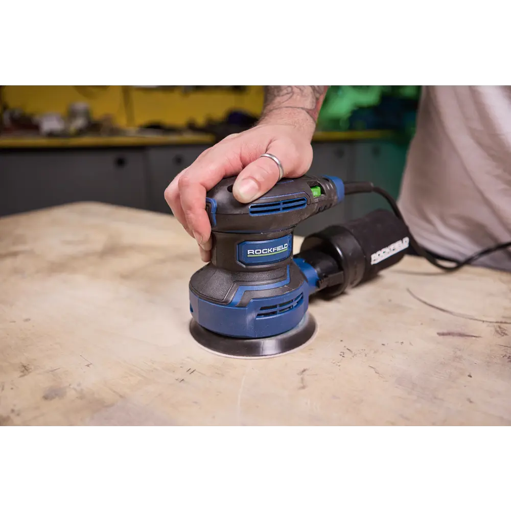 Эксцентриковая шлифмашина Rockfield RF40OS для профессиональной обработки поверхностей 89366510 STLM-0841087 - Вид №14