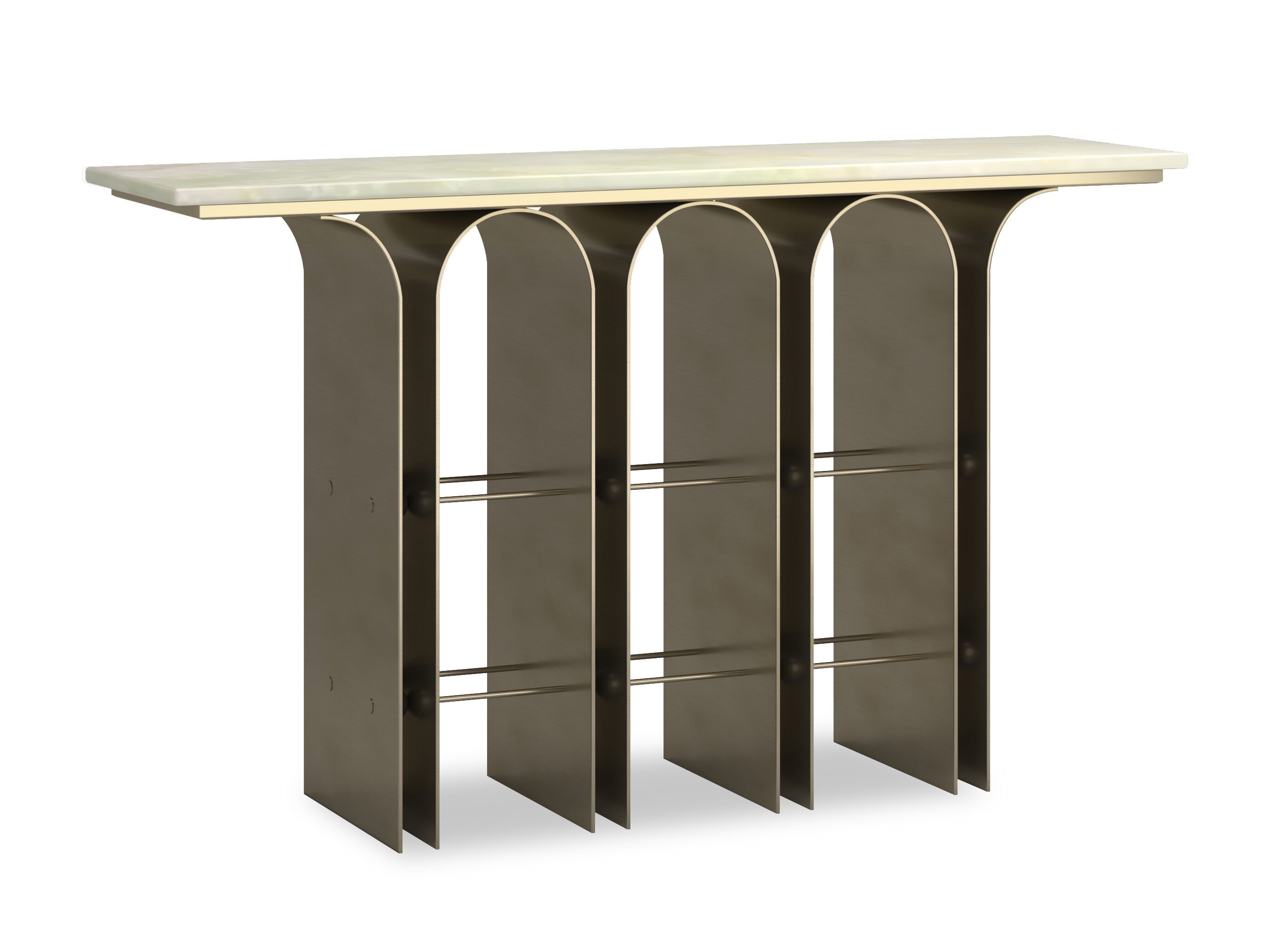 Прямоугольная каменная консоль Caracole NEXUS ARCH-00126150