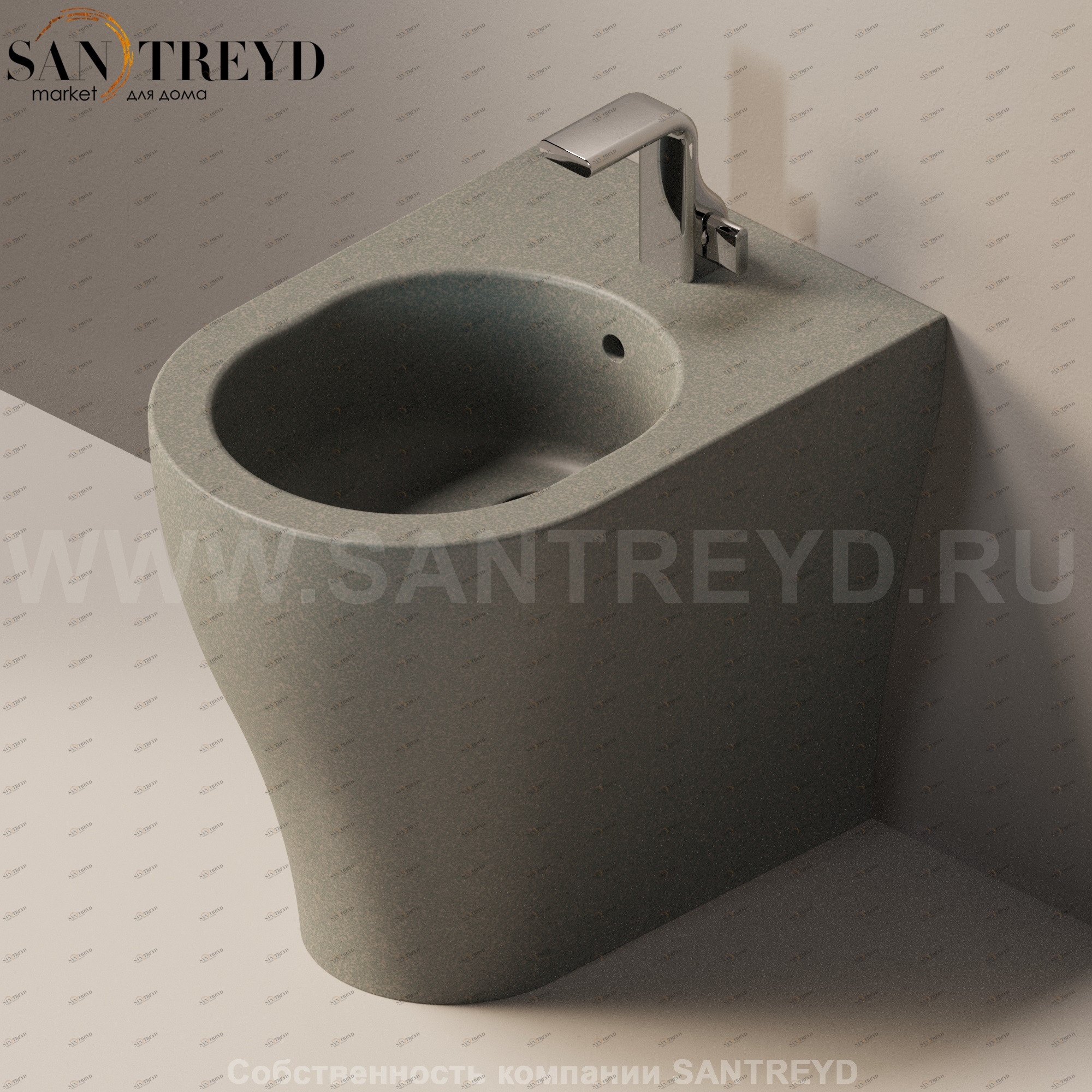 AP2177037 Биде напольное App Ceramica Flaminia