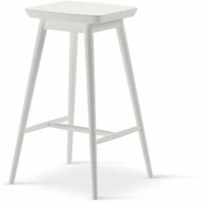 Febal Casa Табурет из лакированного дерева с подставкой для ног