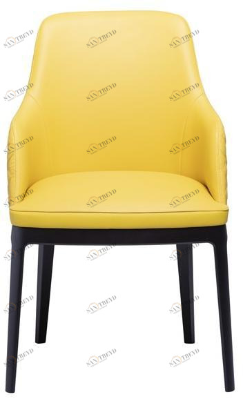 Tonin Casa Мягкое кожаное кресло с подлокотниками sun-id-1397144