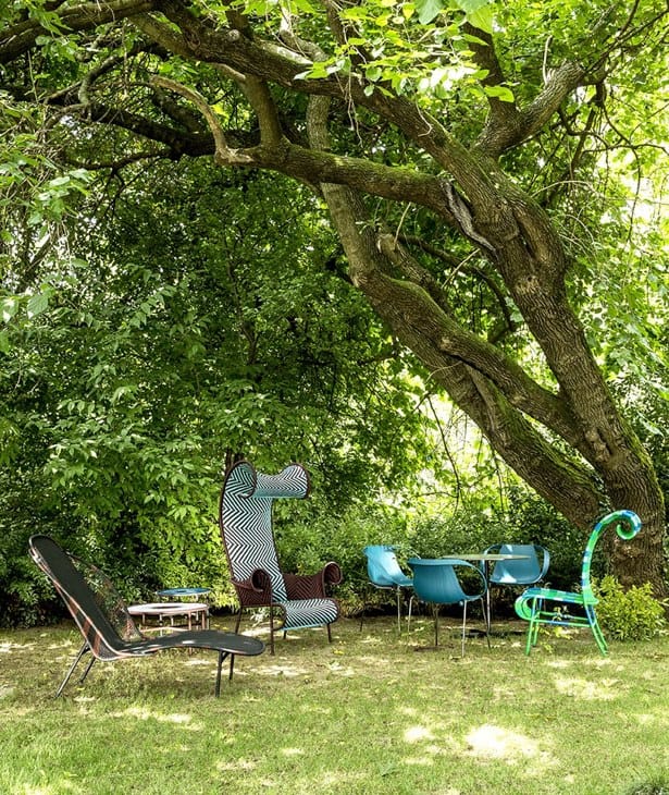 Штабелируемый стул из полипропилена с подлокотниками MOROSO IMPOSSIBLE WOOD ARCH-00138879 - Вид №6