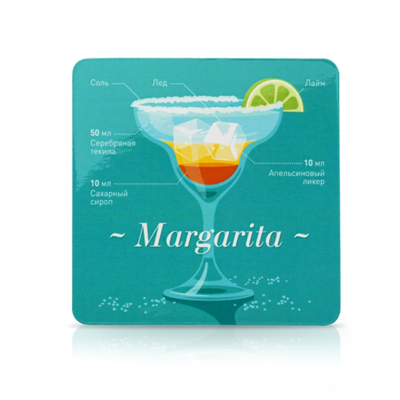 Магниты разноцветные 6 штуки Cocktail MELOMPO  00-3871412 Желтый;красный;синий;разноцветный  - Вид №2