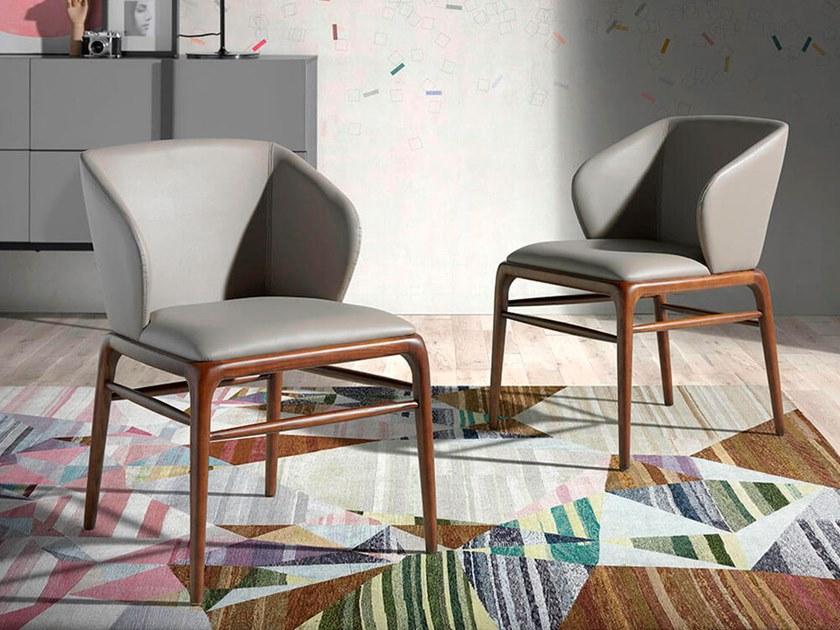 Angel Cerdá Стул из кожзаменителя с подлокотниками New chair 4065 ch16111 Angel Cerda - Вид №4