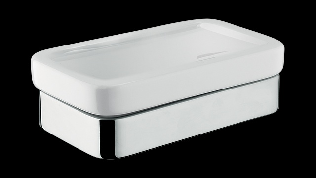 MO122 Мыльница в ванную, подвесная, керамическая bagno&associati MODULO Bagno & Associati