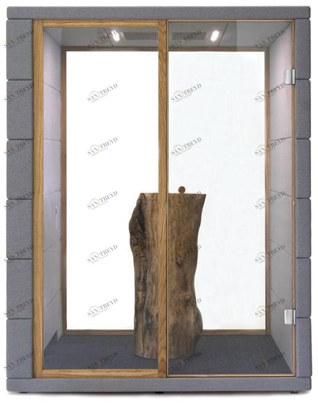 SilentLab Акустическая мультимедийная офисная будка из ткани sun-id-1466984