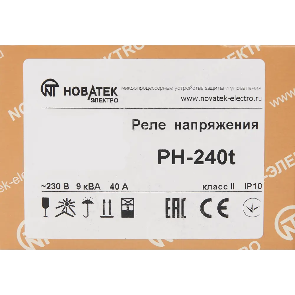 Реле контроля напряжения мультифункциональное РН-240Т НовАтек-Электро STLM-2120641 - Вид №4