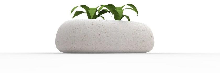 Manufatti Viscio Низкий горшок для общественных мест из реконструированного камня sun-id-1396845 - Вид №12