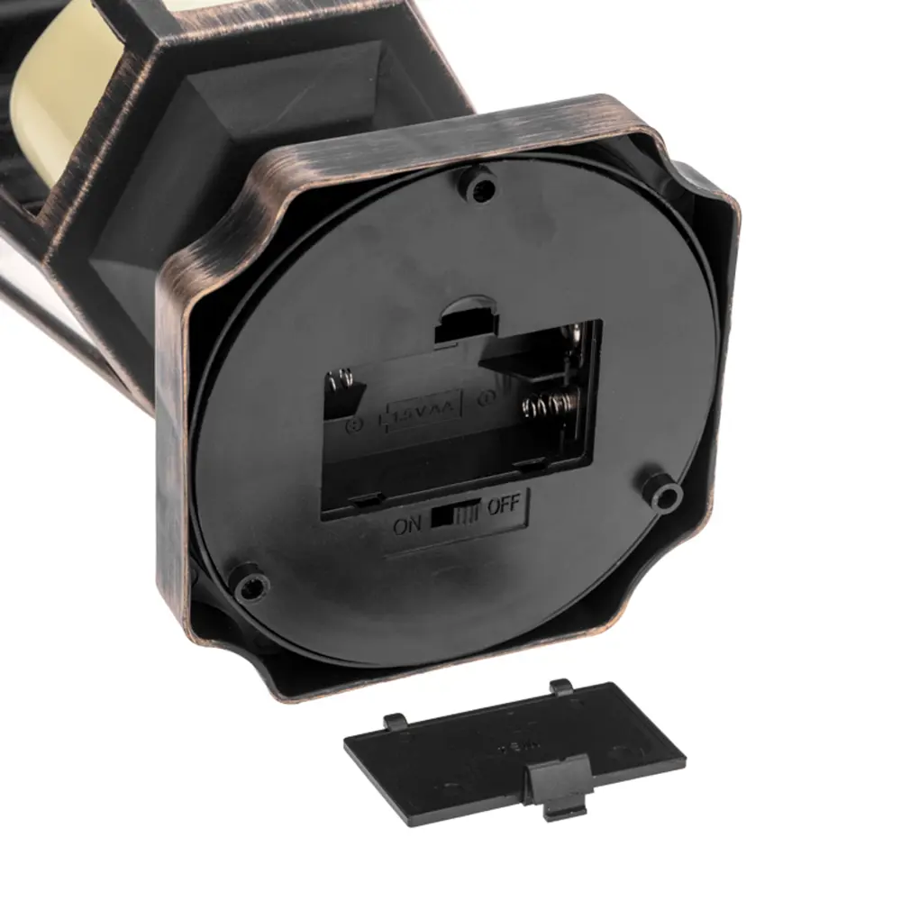 88659116 Фонарь декоративный со свечкой 1 светодиод 31 см цвет черный STLM-0952464 Santreyd  - Вид №5