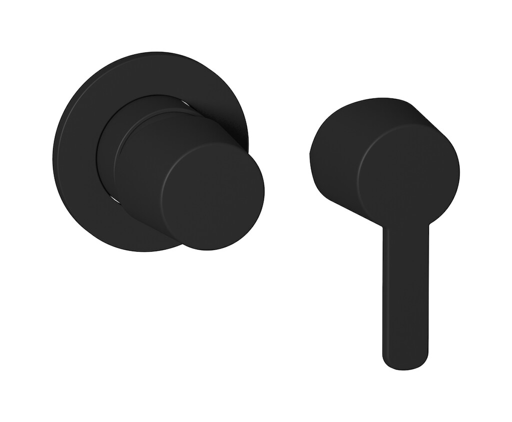 Внешние части встроенного смесителя на 1 потребителя WE ARE IB aa323ss_23 Matt Black TAAAC