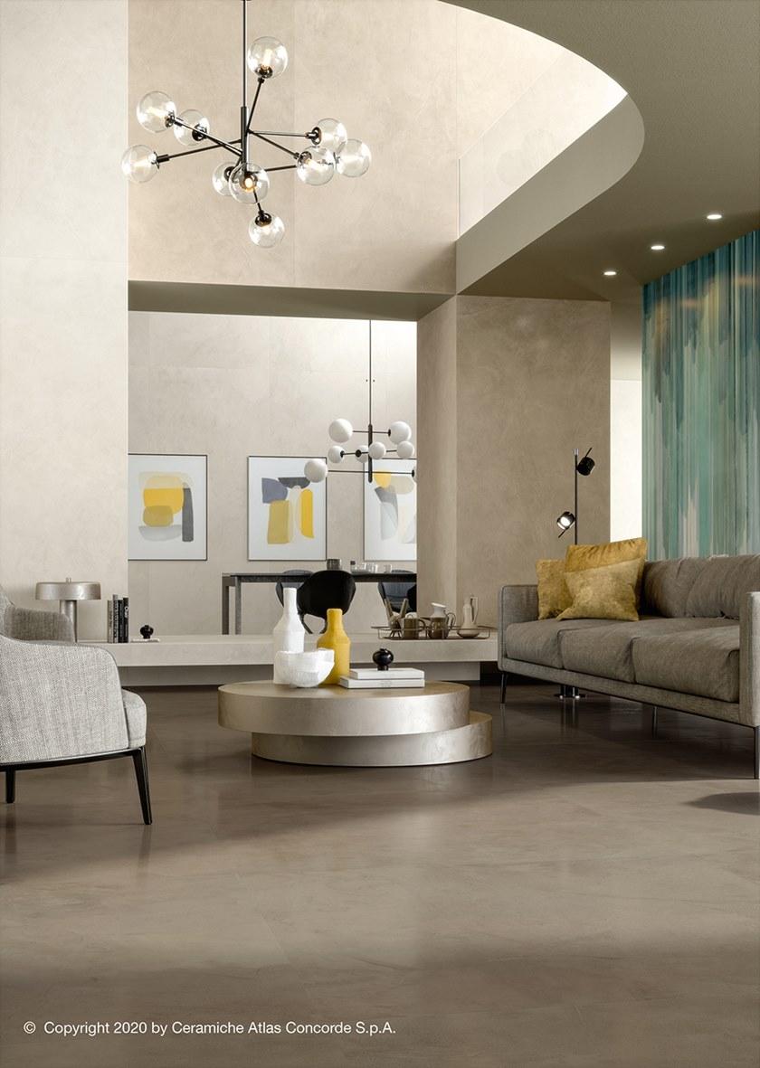 Atlas Concorde Белая плитка для стен с эффектом смолы Prism sun-id-1514355 - Вид №43