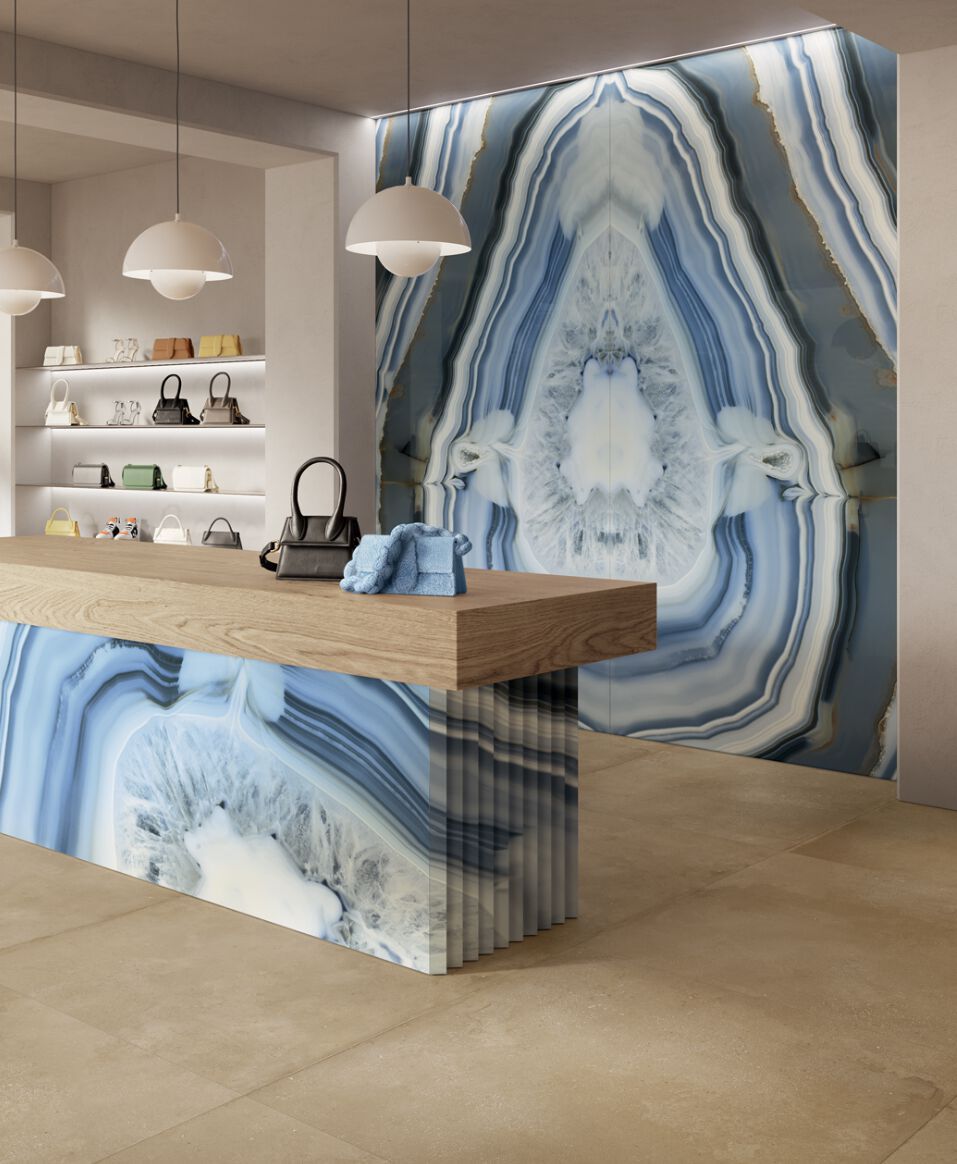 Столешница из керамогранита с мраморным эффектом CERAMICA FONDOVALLE MYTOP ARCH-00098633 - Вид №4