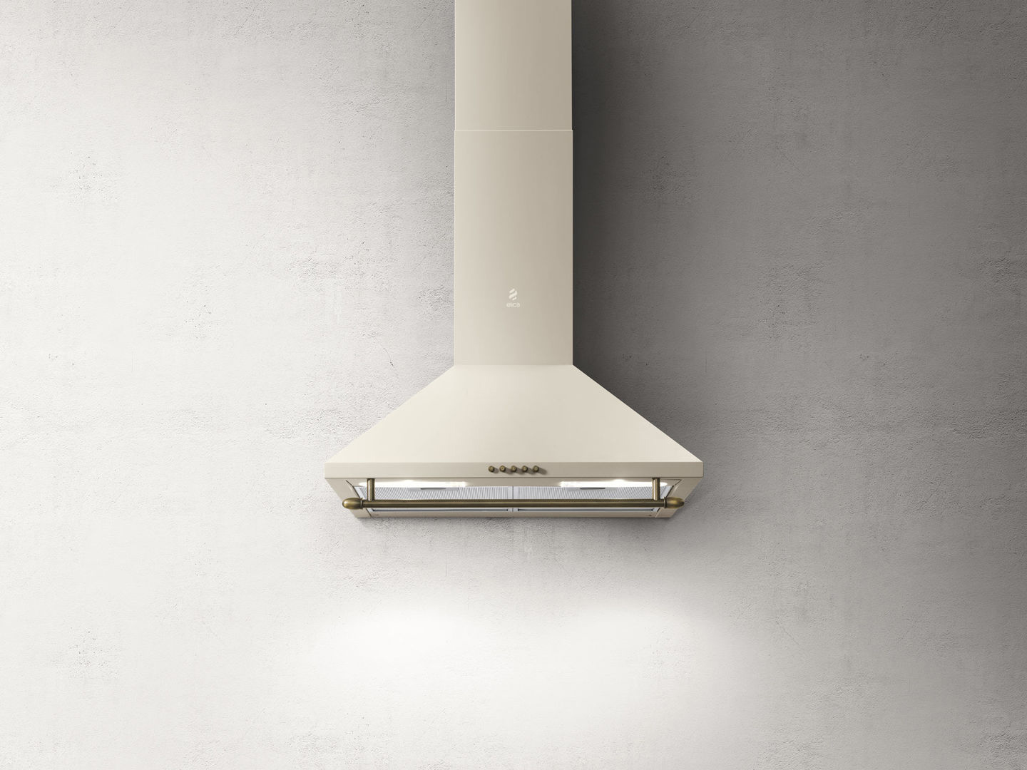 TAMAYA RAIL CRBR/A/60-PRF0057592B Вытяжка / 650 м3, кнопочное упр., цвет: кремовый + бронза Elica 