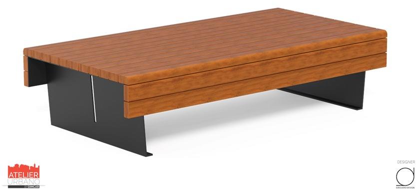 DIMCAR Скамья окумэ без спинки Flea G517 - Вид №1