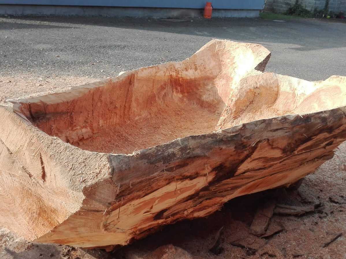 Ванна из цельного дерева Logniture BATHTUB ARCH-00019026 - Вид №9