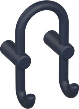 801.90B040 Двойной крючок для гардероба HEWI Edition matt | Polyamid  - Вид №11