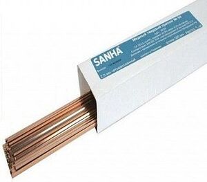 84939 SANHA 4939 тв.припой в штангах 2 мм L-CuP6, коробка 1 кг  мм