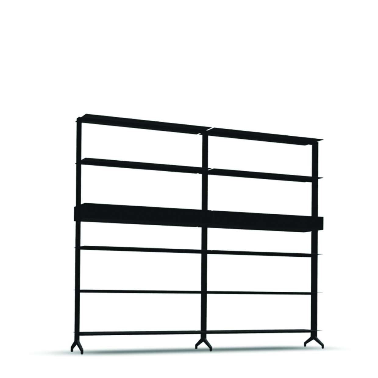 Алюминиевый модульный книжный шкаф Alias Aline ARCH-00100804 - Вид №4