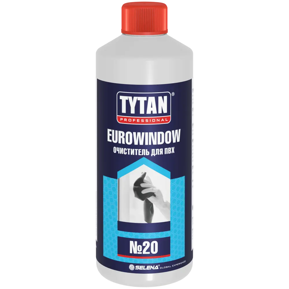 Очиститель для ПВХ Tytan №20 - эффективное удаление загрязнений 950 мл 84379022 STLM-0048882