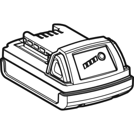 690.589.00.1 Li-Ion-аккумулятор Geberit 18 В Geberit  - Вид №1