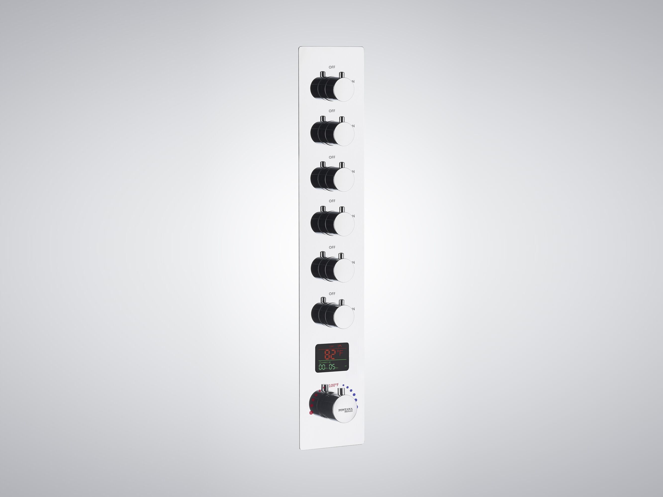 Термостатический смеситель для душа с переключателем Fontana Showers SERENITE ARCH-00139280