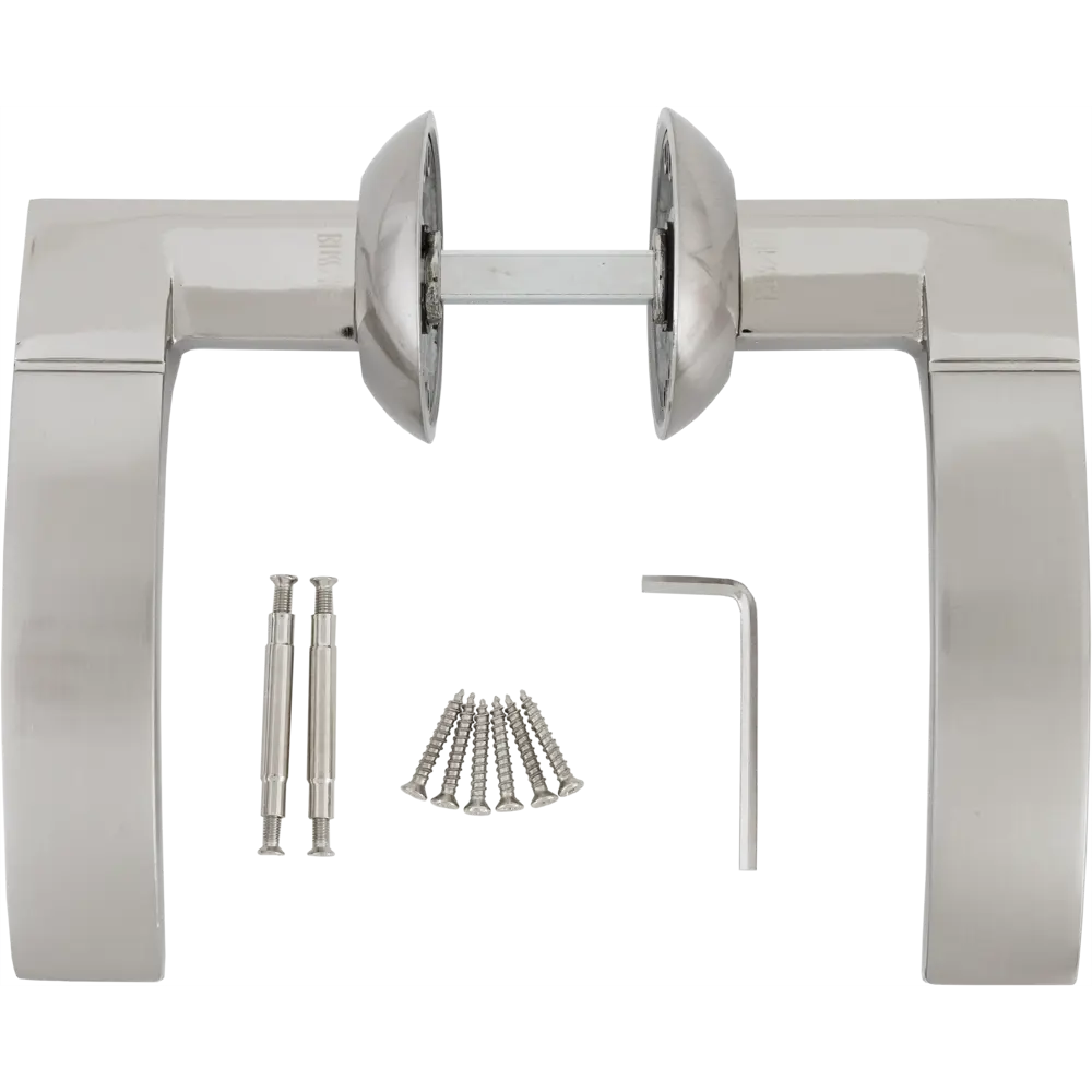 Дверная ручка Edson 37-10, без запирания, цвет хром STLM-2019296 - Вид №2