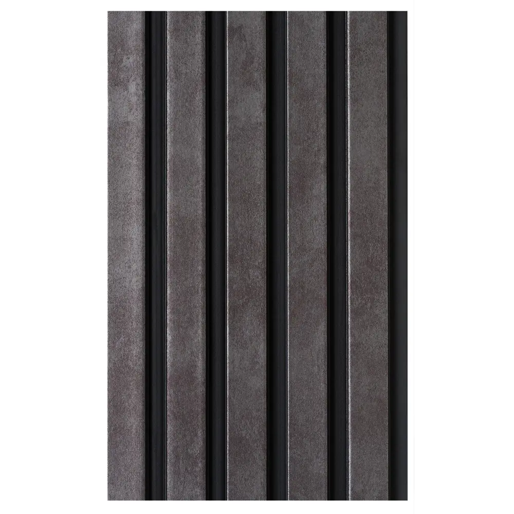 Панель стеновая Decor-Dizayn 904-70 10x150x3000 мм темно-серый 89338449 STLM-2085048  - Вид №2