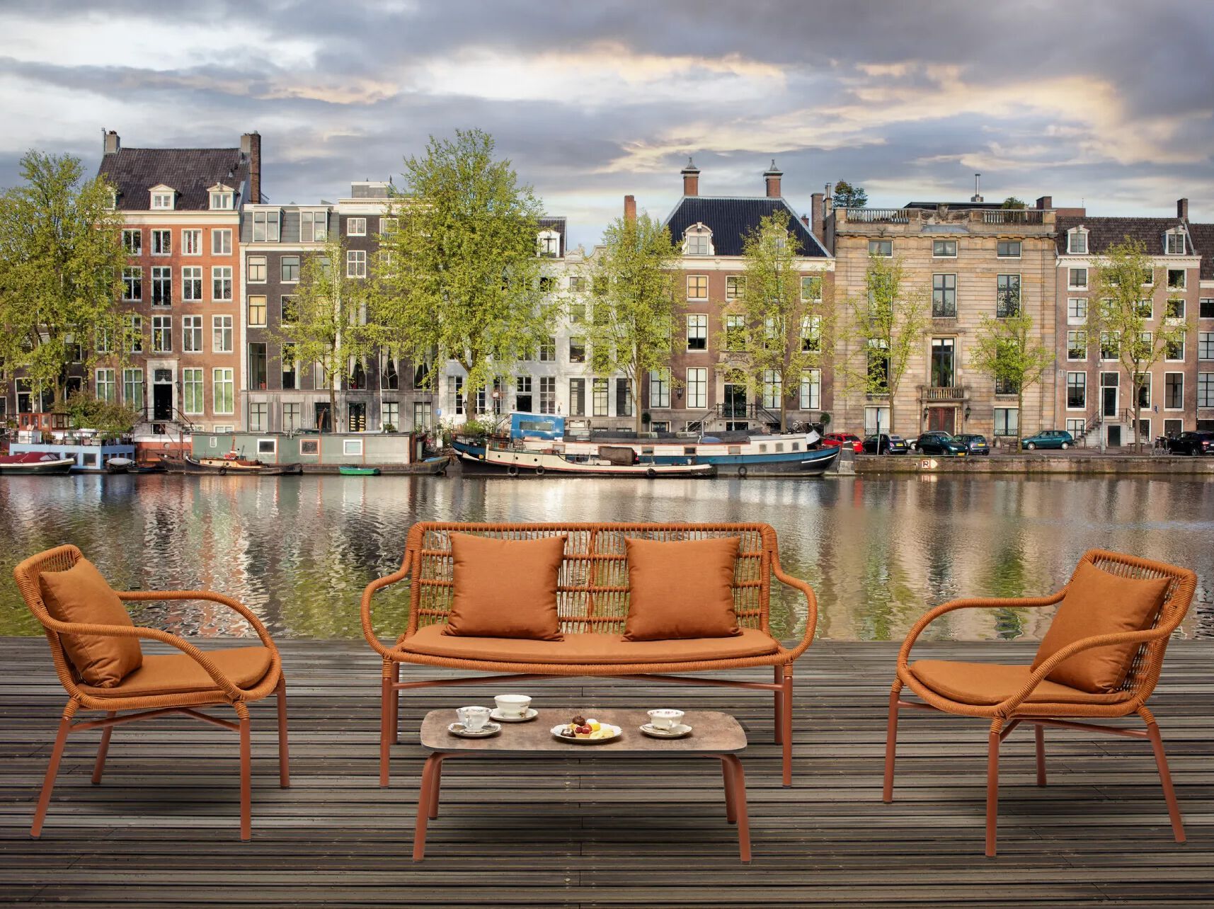 Веревочное кресло на открытом воздухе Contral Leaf ARCH-00048042 - Вид №3