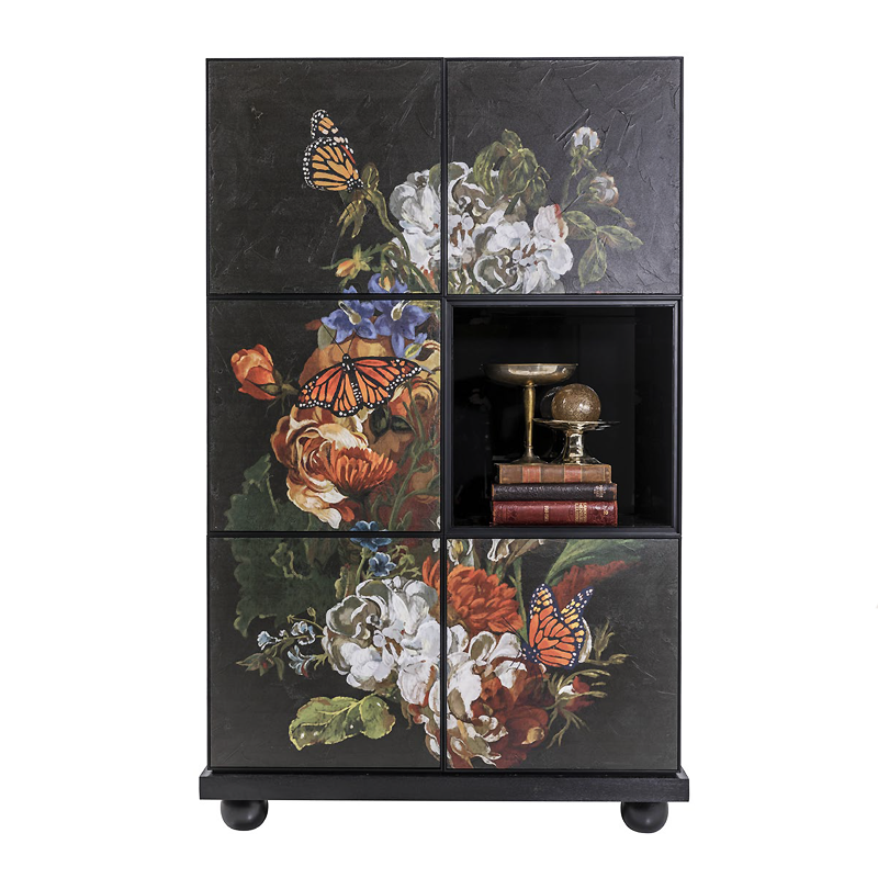 Буфет  MINOTTI CB-1208 The black attitude